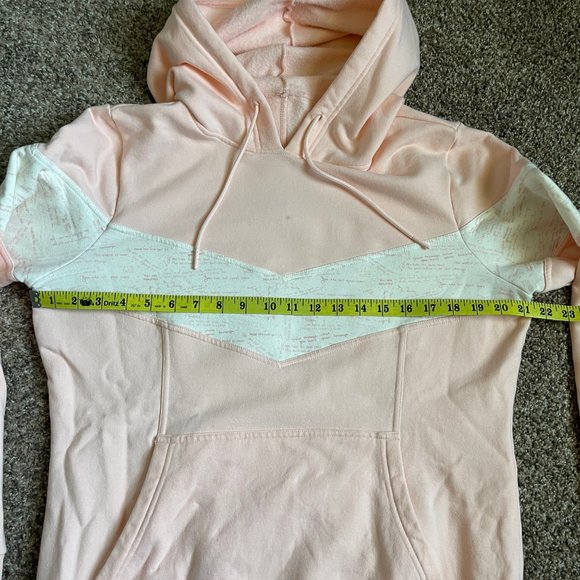 Buffbunny Collection Hero Sweatshirt Hoodie, Size Large, Pink & White - Picture 8 of 13